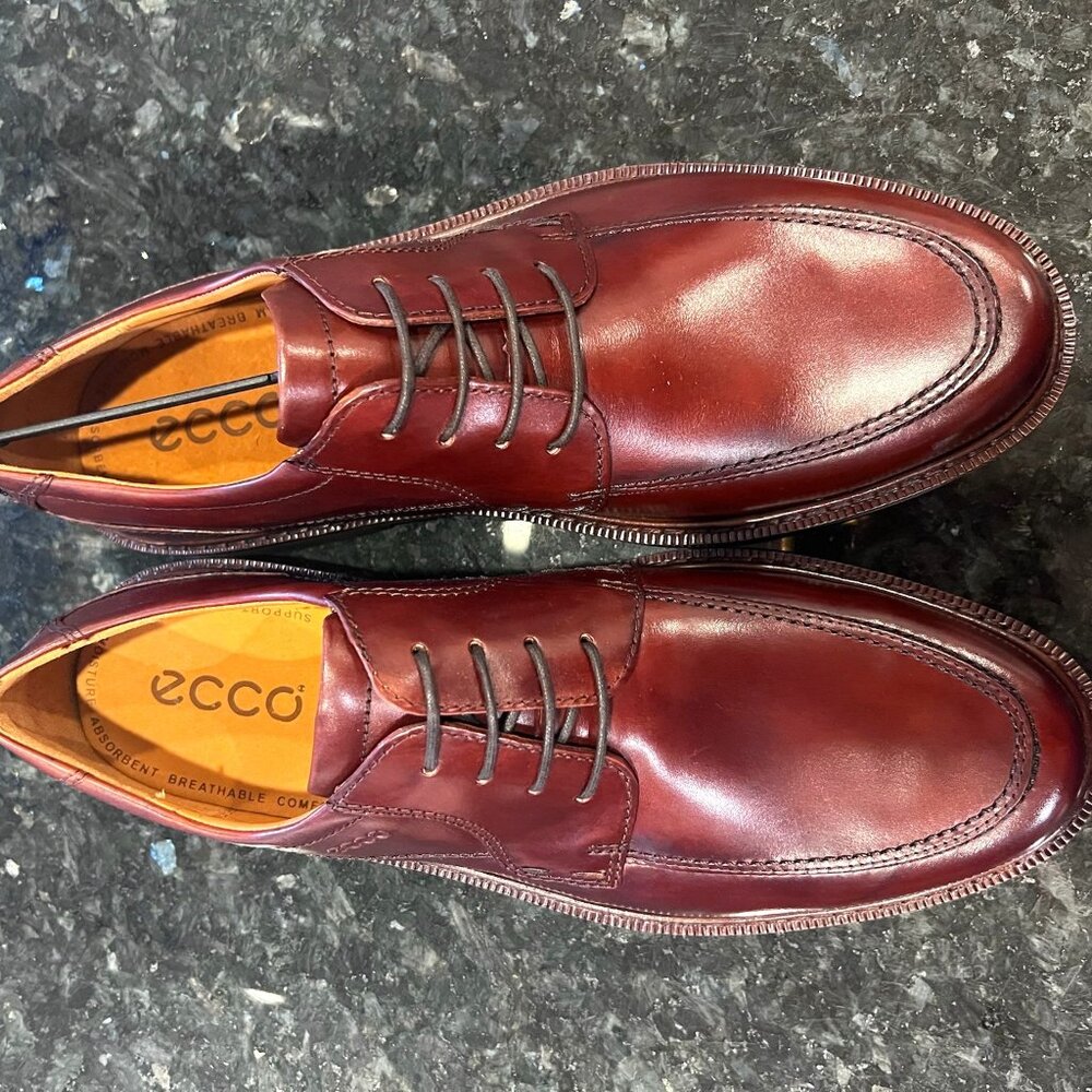 ECCO Metropole London, Men's Leather Derby Shoe - Size 11 - 11.5